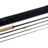 Temple Fork 9′ Outfitters #7 BVK 4 Piece Salt Water Rod Superb Condition With Bag & Tube RARE
