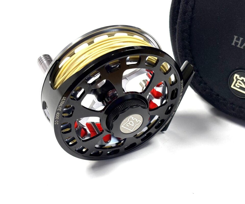   Hardy Ultralite 4000 CC large arbor fly reel with line