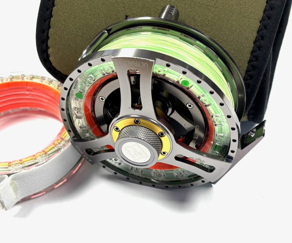   Hardy Ultralite 5000 CLS Fly Reel With Spare Spool, Lines & Hardy Pouch