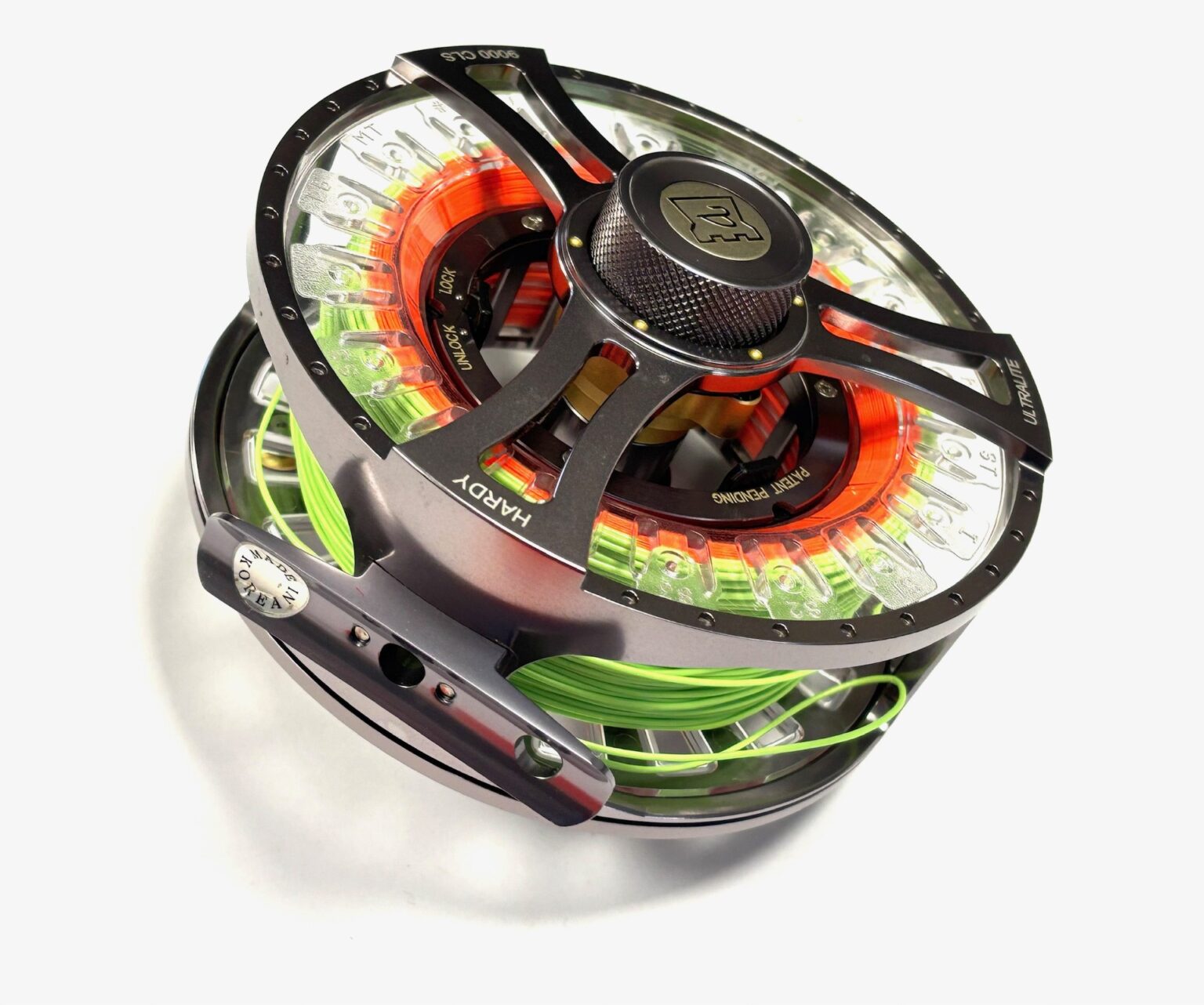  Hardy Ultralite 9000 CLS Large Arbor Salmon Fly Reel Plus Spare Cassette