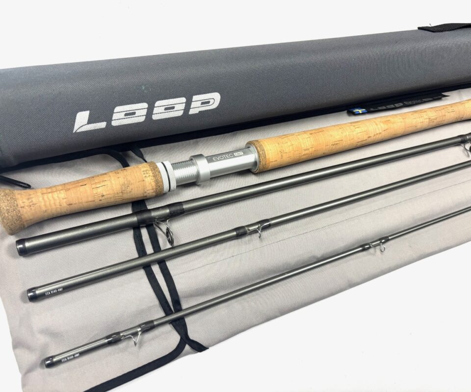  Loop Evotec CAST 14' 4 Piece Salmon Fly Rod Line #9 With Bag & Tube