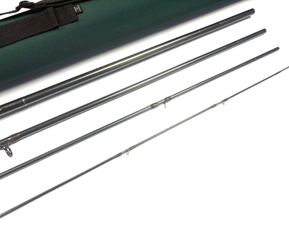   Hardy Jet Sintrix 14' 4 Piece Carbon Travel Fly Rod #9/10 Bag And Tube