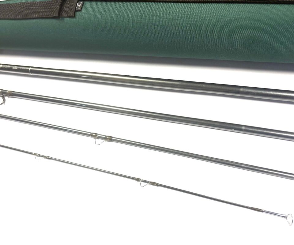   Hardy Jet Sintrix 14' 4 Piece Carbon Travel Fly Rod #9/10 Bag And Tube