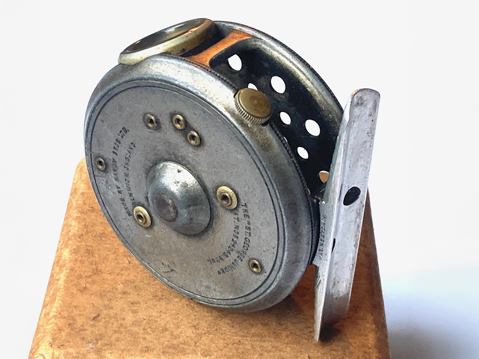 Hardy St George Junior 2 9/16th Vintage Trout Fly Reel With Line Guard & Box RARE