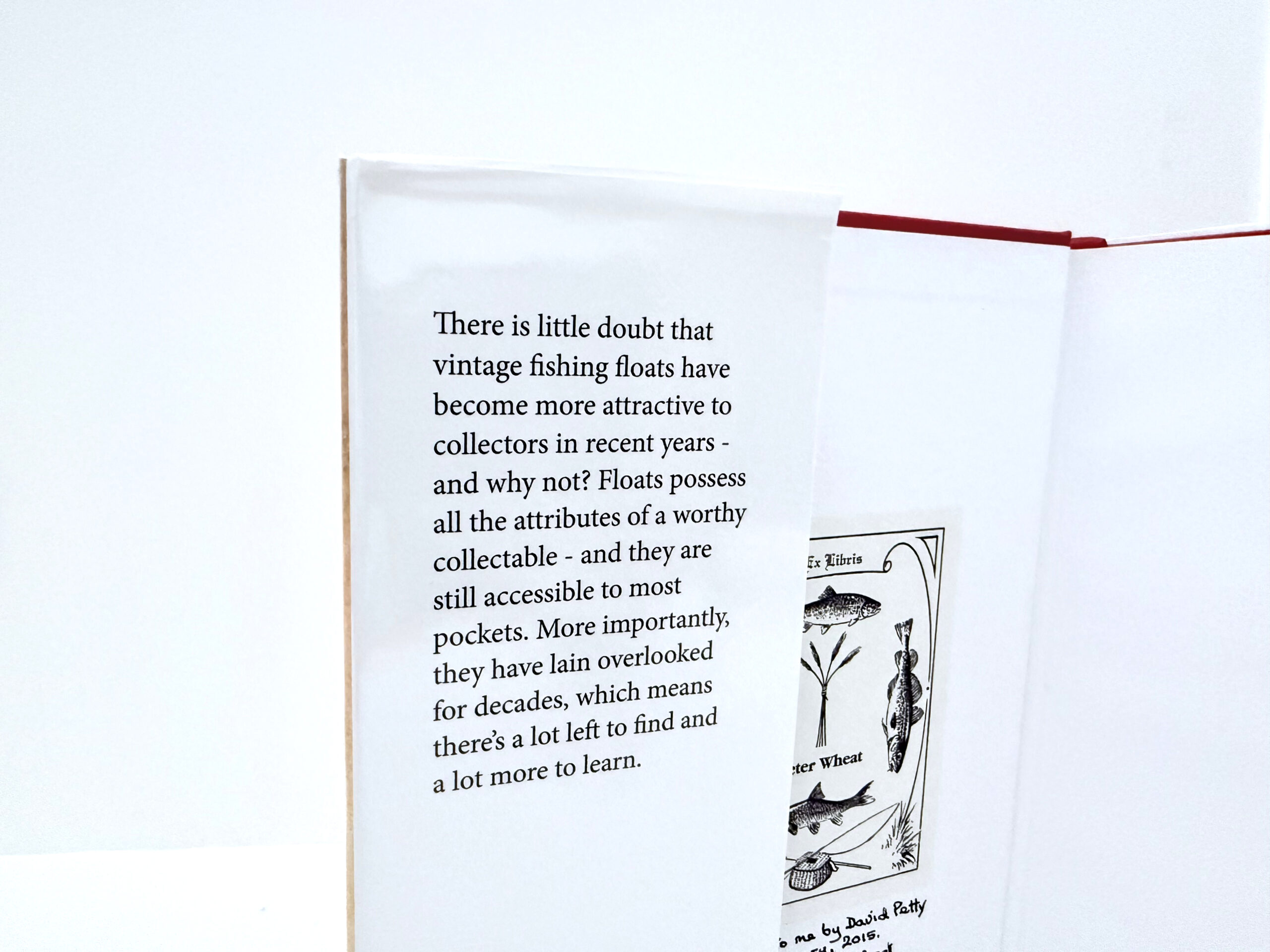 Rare Signed Hooked on Floats Book by Jeff Della Mura Number 9 of 340 copies only - Image 4