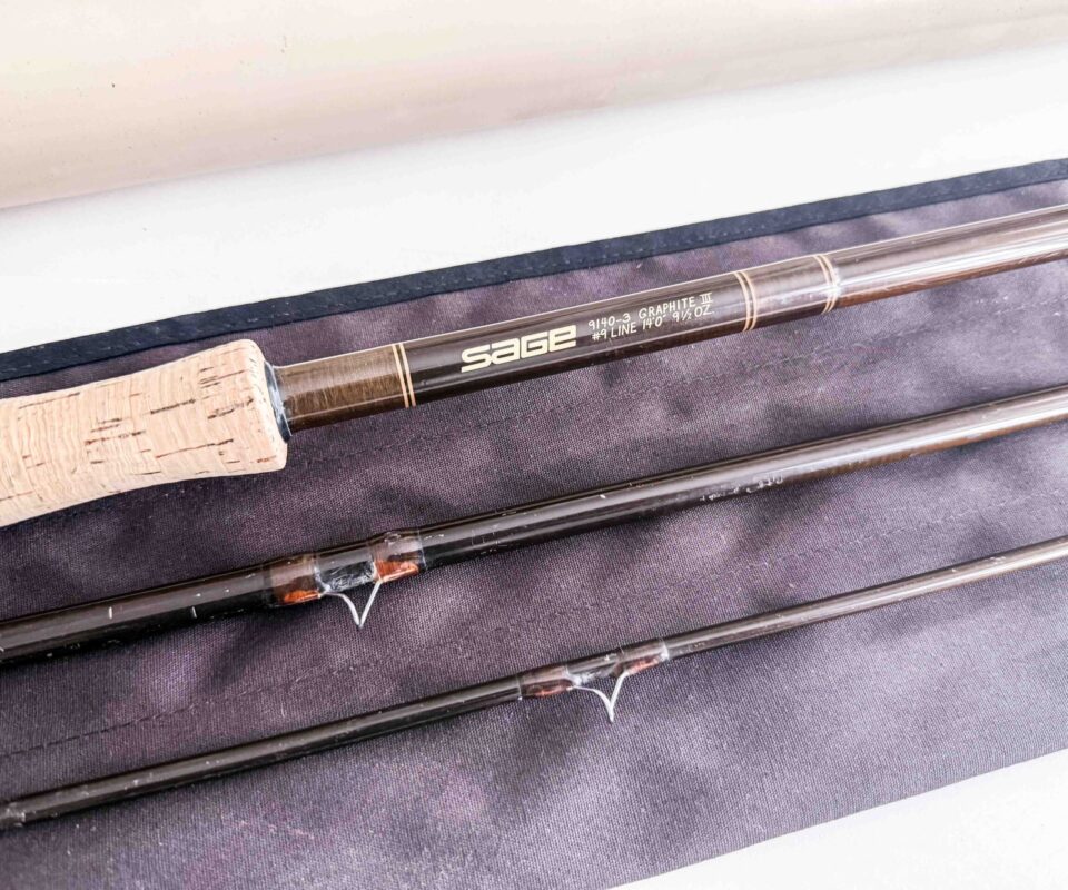 SAGE GRAPHITE Ⅲ 9140-3 14f #9LINE Sage Graphite III Salmon Fly rod 14' #9