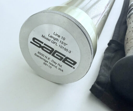   Sage Graphite III GFL 15' line #10 rod with bag and tube