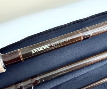   Sage Graphite III GFL 10160-3 16′ 3 Piece Salmon Fly Rod #10 With Bag and Alloy Tube