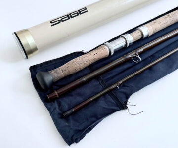   Sage Graphite III GFL 10160-3 16′ 3 Piece Salmon Fly Rod #10 With Bag and Alloy Tube