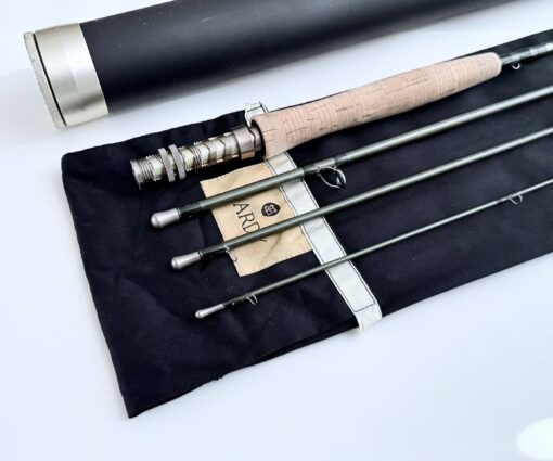 Hardy Zenith Sintrix 9′ Four Piece Graphite Fly Rod #4 with Bag & Tube