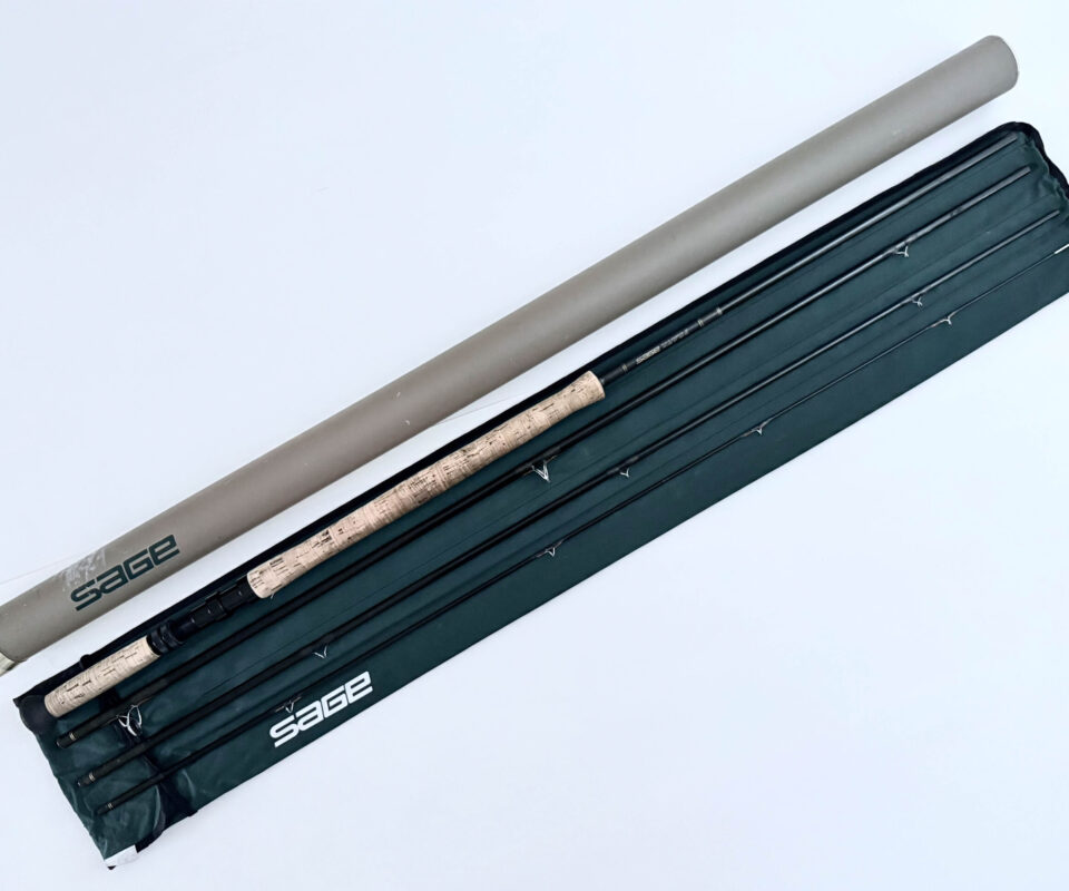   Sage Graphite IV 14’1” four piece fly rod #9 with bag and alloy tube