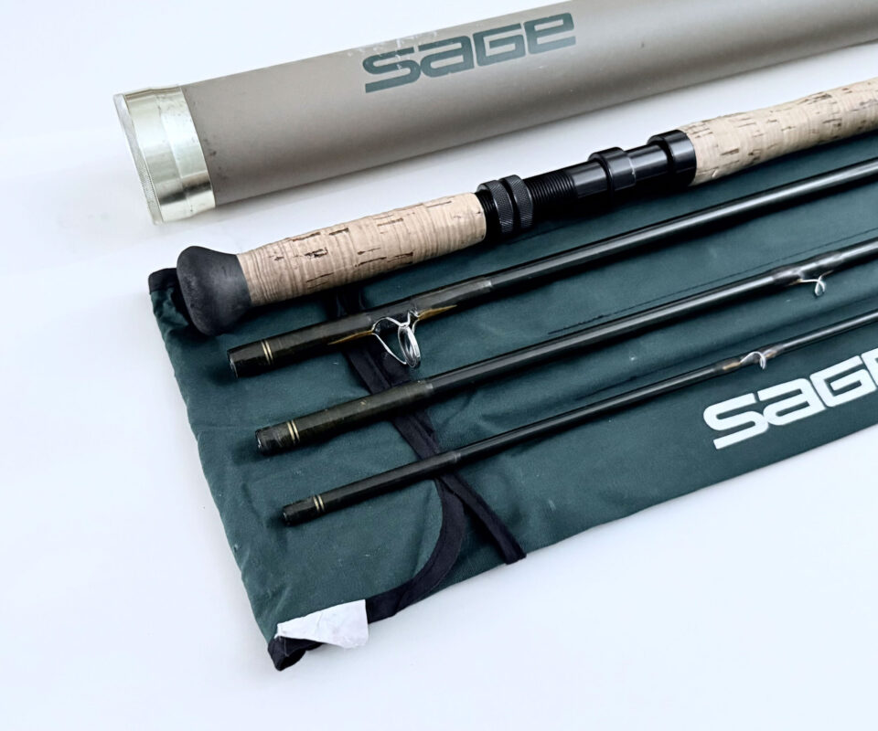   Sage Graphite IV 14’1” four piece fly rod #9 with bag and alloy tube