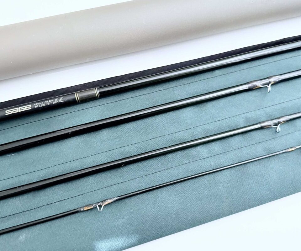   Sage Graphite IV 14’1” four piece fly rod #9 with bag and alloy tube