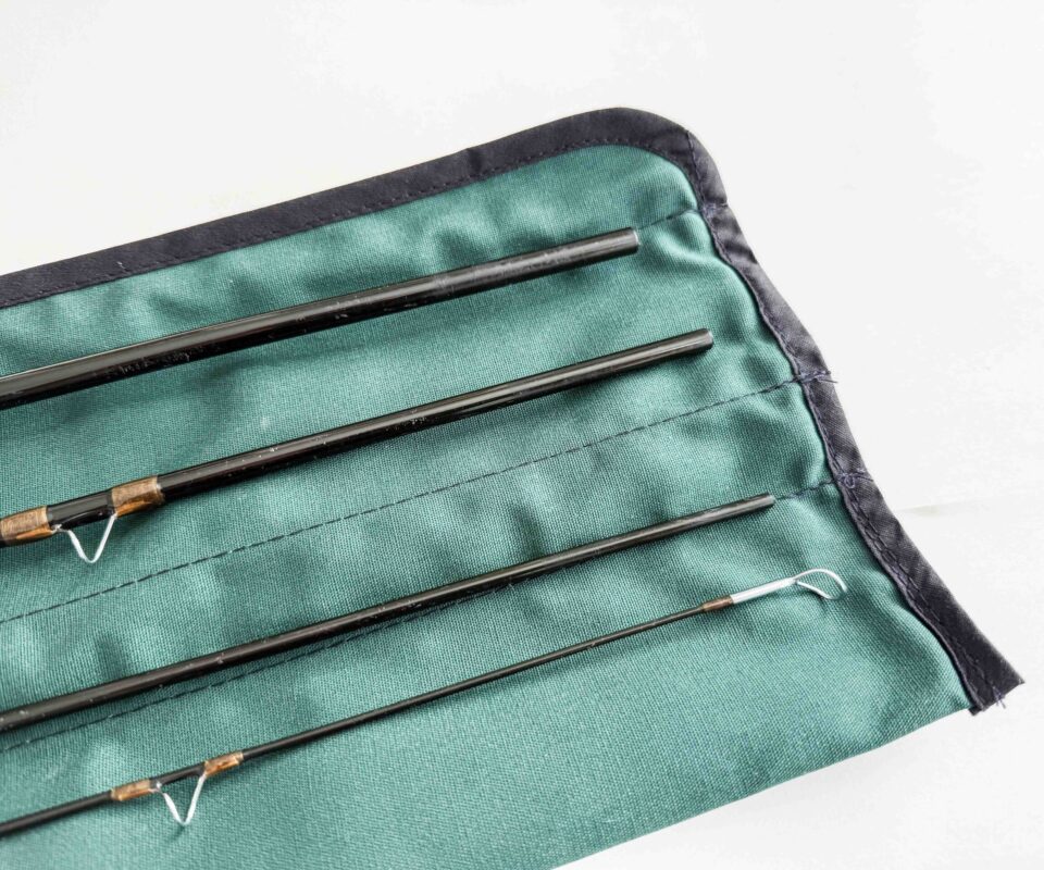   Sage XP 8100-4 Graphite IIIe 10′ 4 Piece Carbon Travel Fly Rod #8  with Sage bag