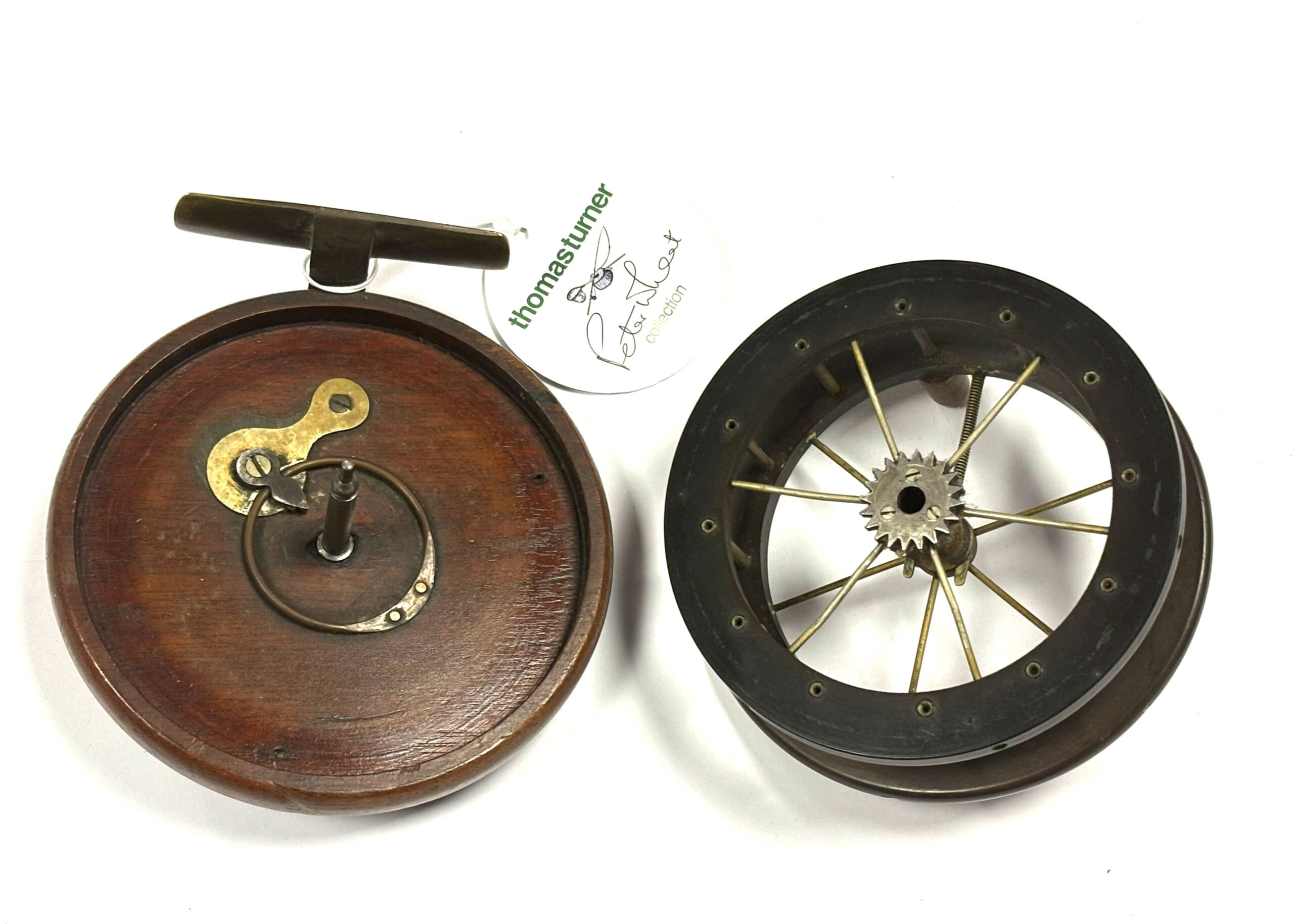 Allcocks T1 Six spoke Coxon Aerial (EXTRA RARE) 4" Centrepin Fishing reel