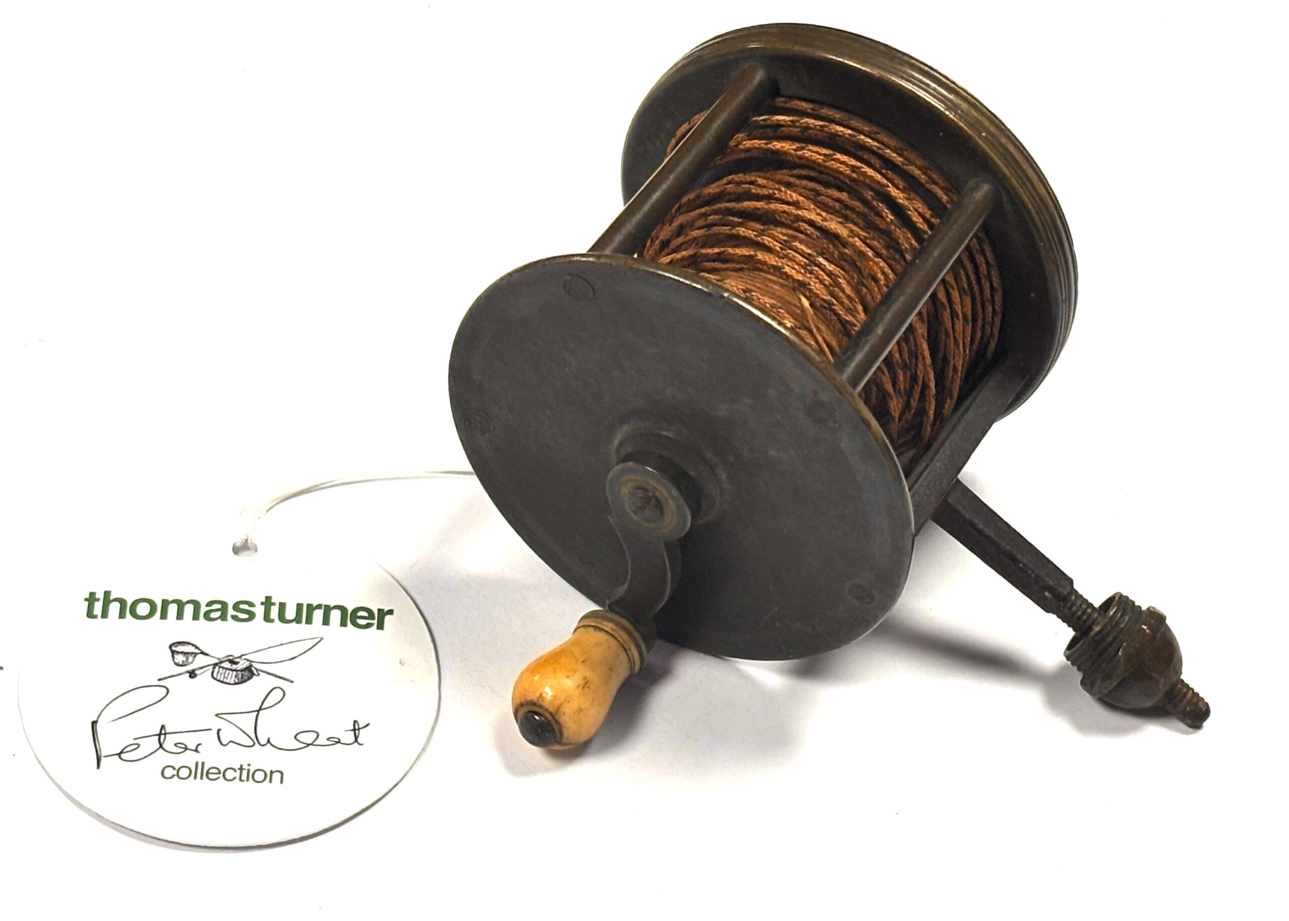 A rare spike winch 2 3/8" 1840 - 1850