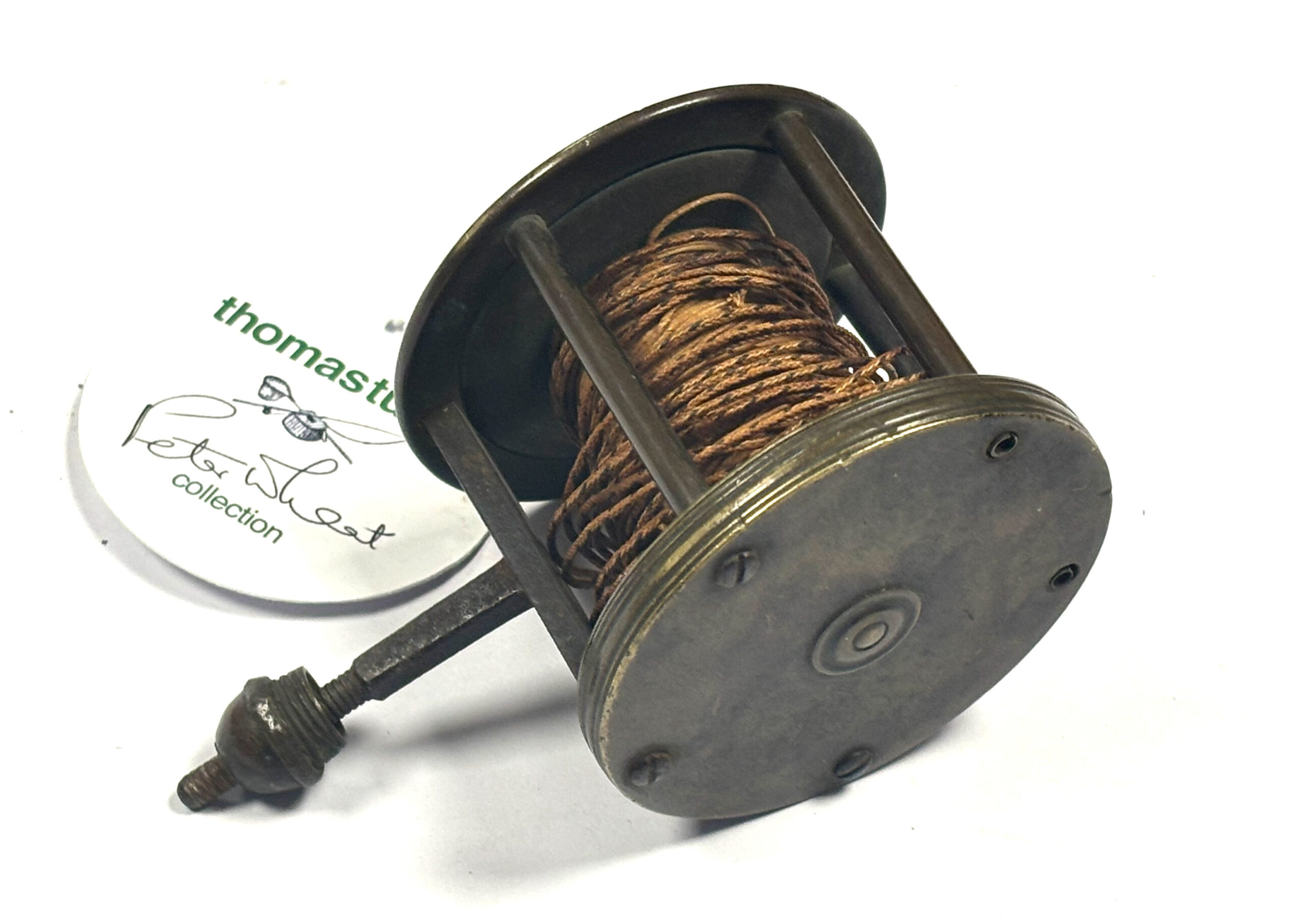 A rare spike winch 2 3/8" 1840 - 1850