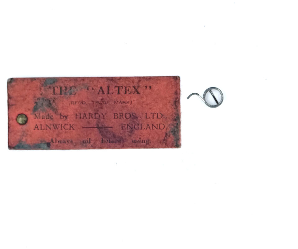   Hardy  Altex No.2 Mk V  fixed spool reel