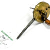 A very rare 1 7/8" brass gut twister