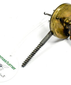   A very rare 1 7/8" brass gut twister