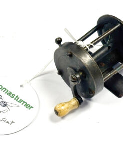   Heatons? Antique brass multiplier winch reel 1 5/8"
