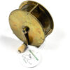 Brass salmon reel 4"