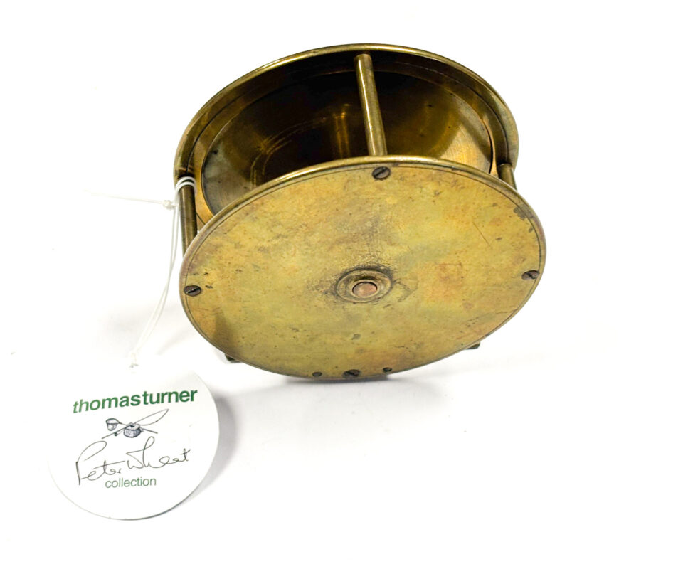   Brass salmon reel 4"