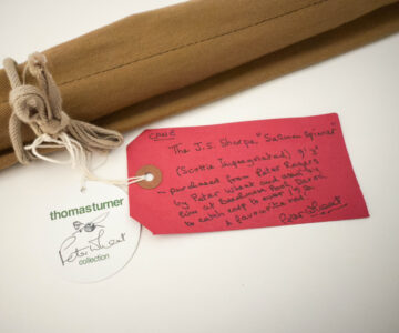 JS Sharp Salmon Spinner Scottie rod - Peter Wheat Collection