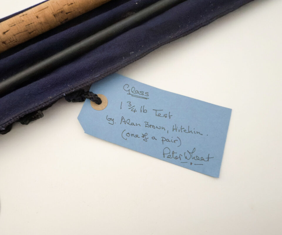   Alan Brown 11ft Glass fibre Carp/Pike rod - Peter Wheat Collection