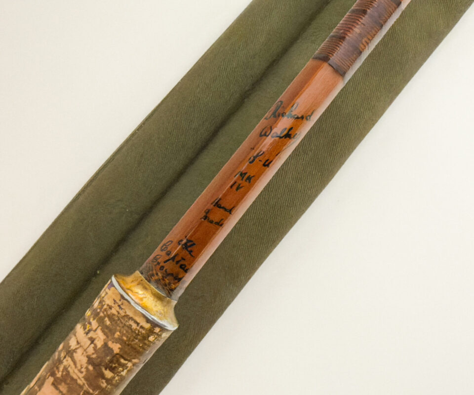   Bob Southwell, Richard Walker 'Captain Croydon' Mk IV carp rod (EX RARE) - Peter Wheat Collection