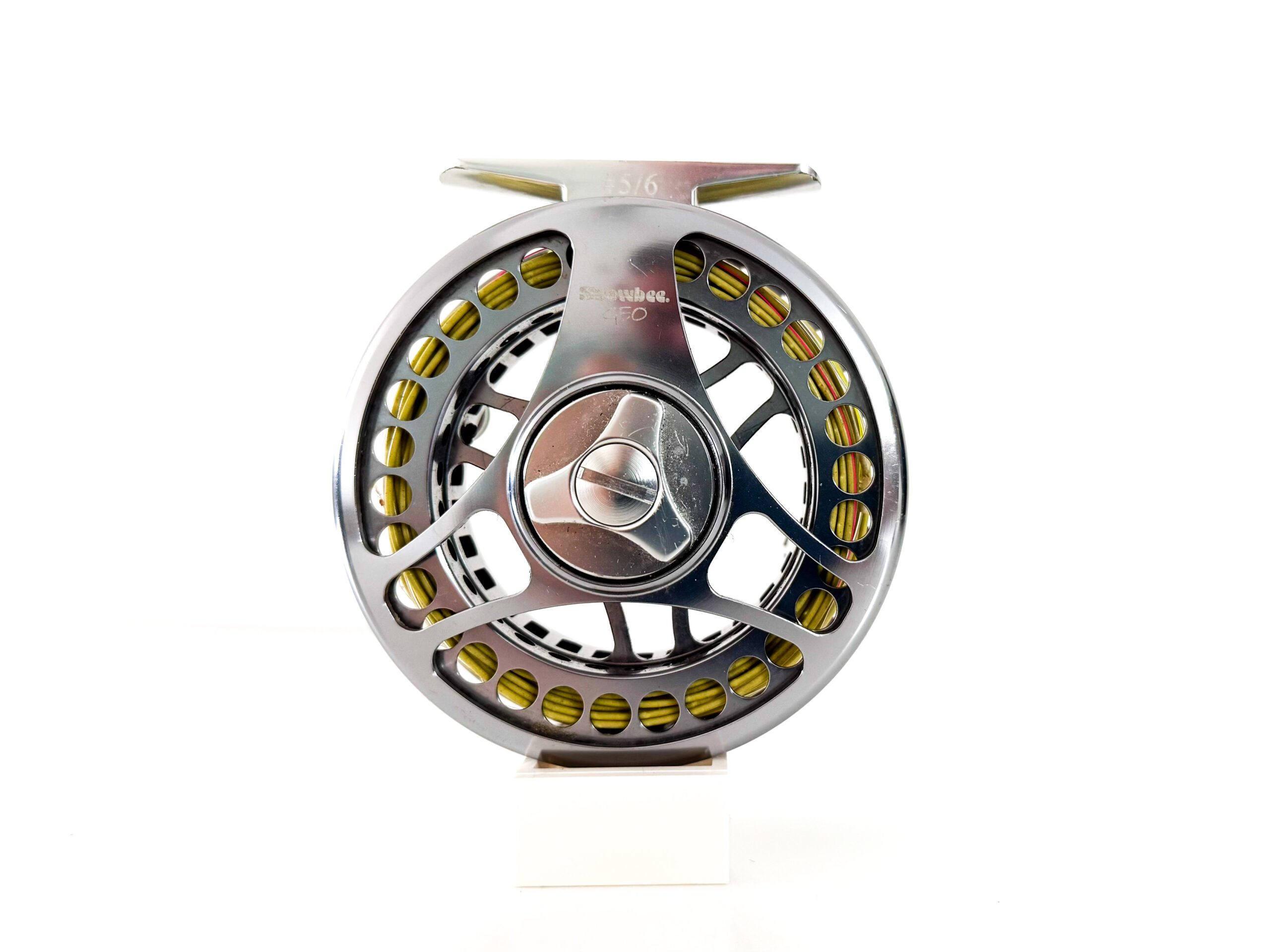 Snowbee GEO #5/6 line weight. Salmon Fly reel 4" in diameter