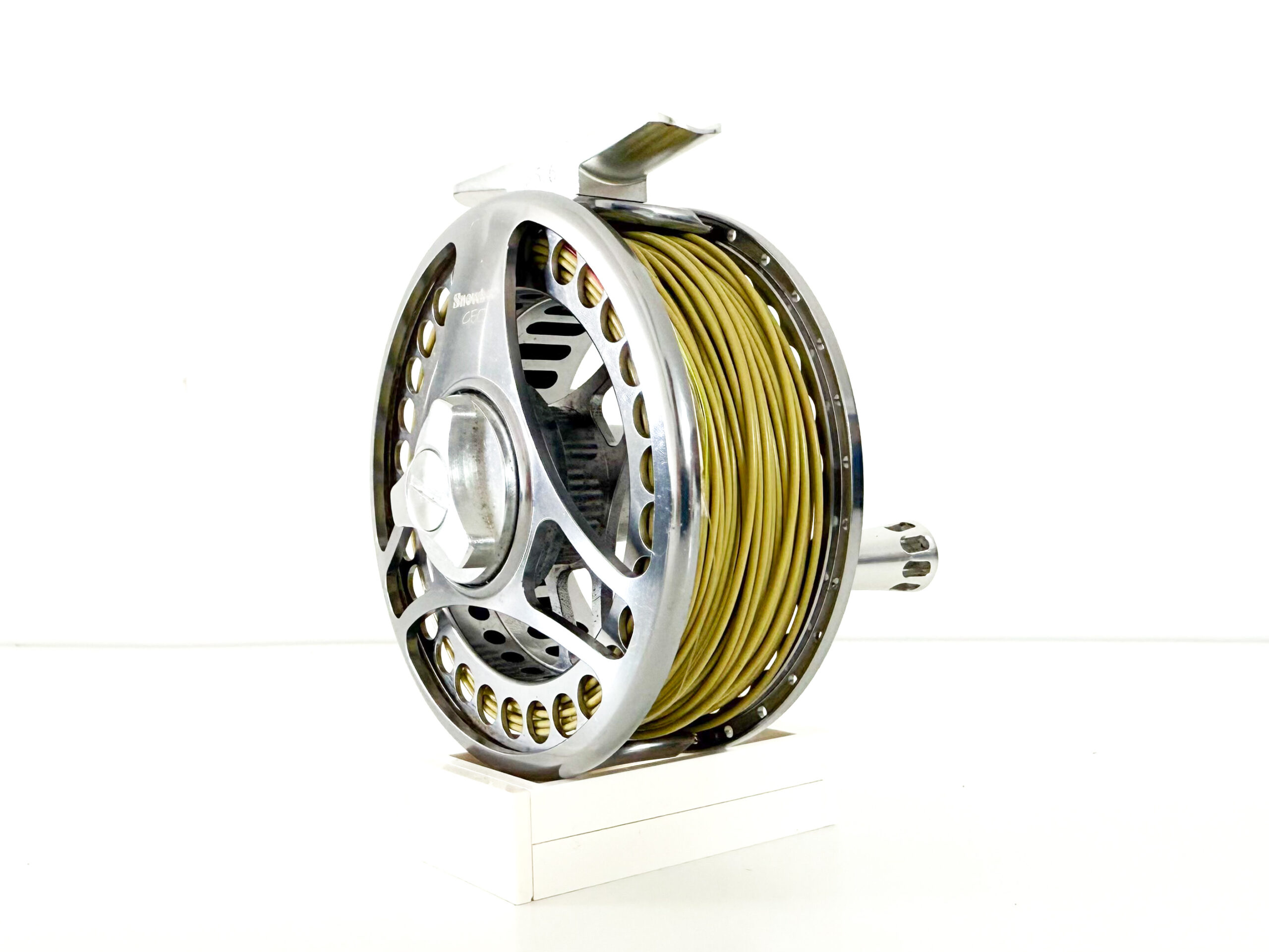 Snowbee GEO #5/6 line weight. Salmon Fly reel 4" in diameter