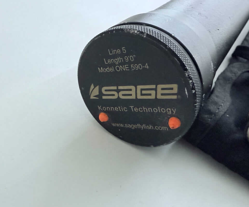   Sage one 9' #5 Trout Fly rod