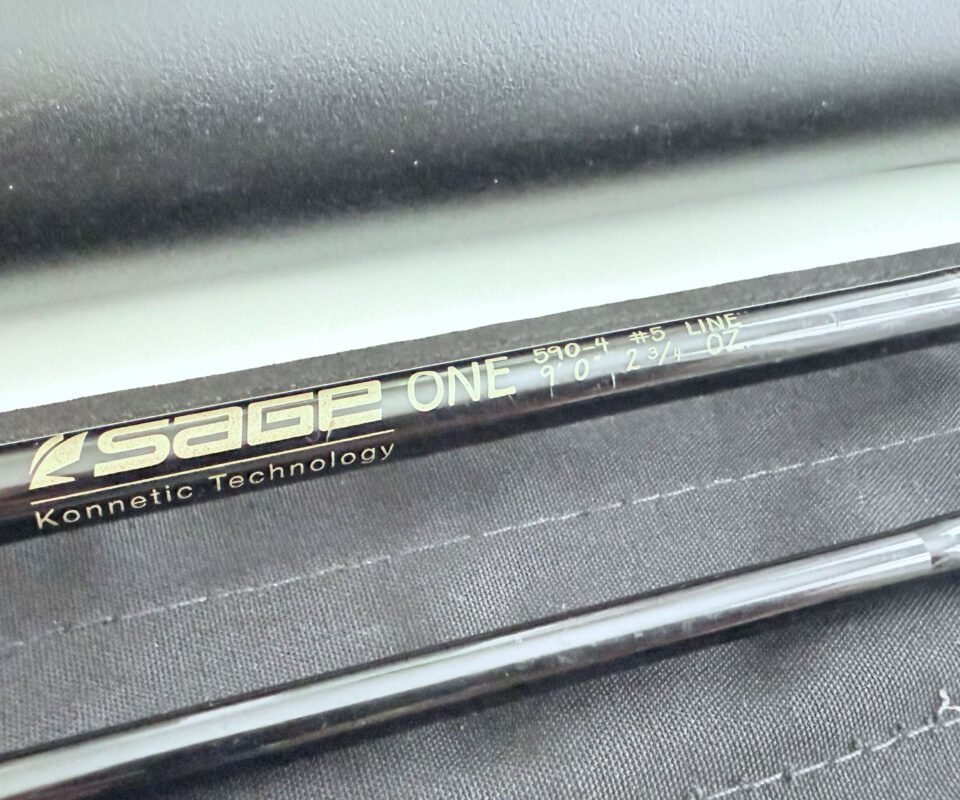   Sage one 9' #5 Trout Fly rod