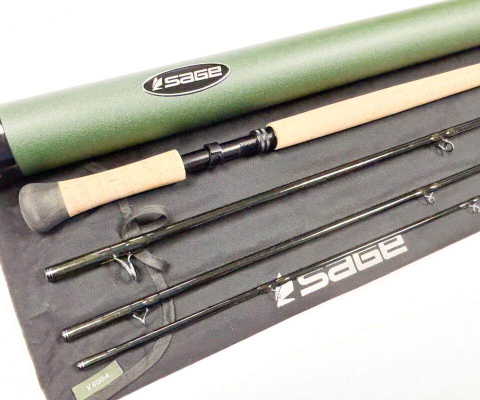   Sage X - 81304 13' Salmon fly fishing rod Line #8 Excellent
