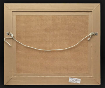   "BB" Denys Watkins-Pitchford. Oil Painting Goldfinches on Teasel in a Country Lane 1982