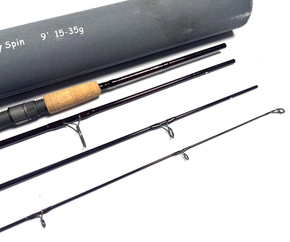   Greys of Alnwick Missionary 9′ Four Piece Spinning Rod 15-35g With Bag & Case