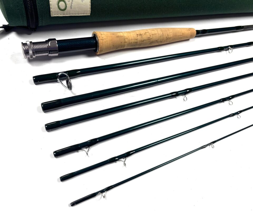   Orvis Frequent Flyer 906 Tipflex 7 piece 9′ trout fly rod line #6 with case