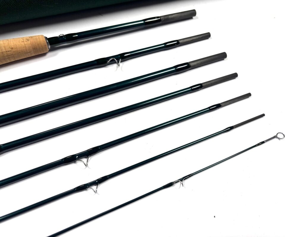   Orvis Frequent Flyer 906 Tipflex 7 piece 9′ trout fly rod line #6 with case