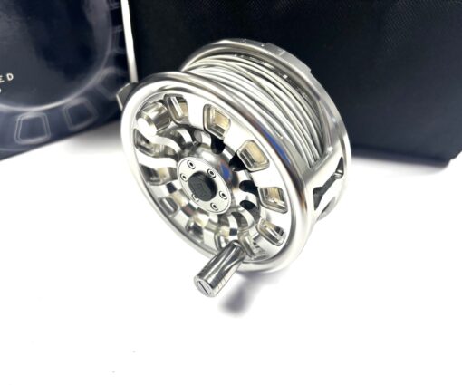   Hardy Demon 5000 Fly Reel With Two Spare Spools, Line & Padded Case / Box