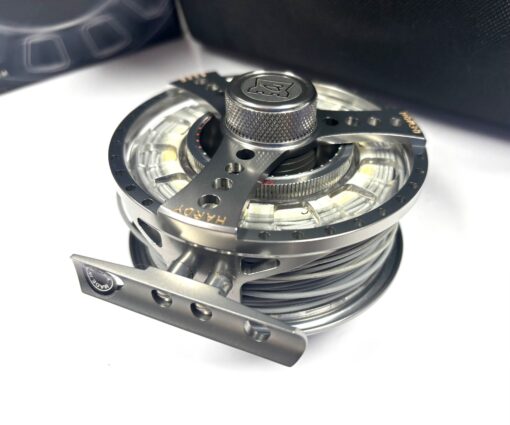   Hardy Demon 5000 Fly Reel With Two Spare Spools, Line & Padded Case / Box