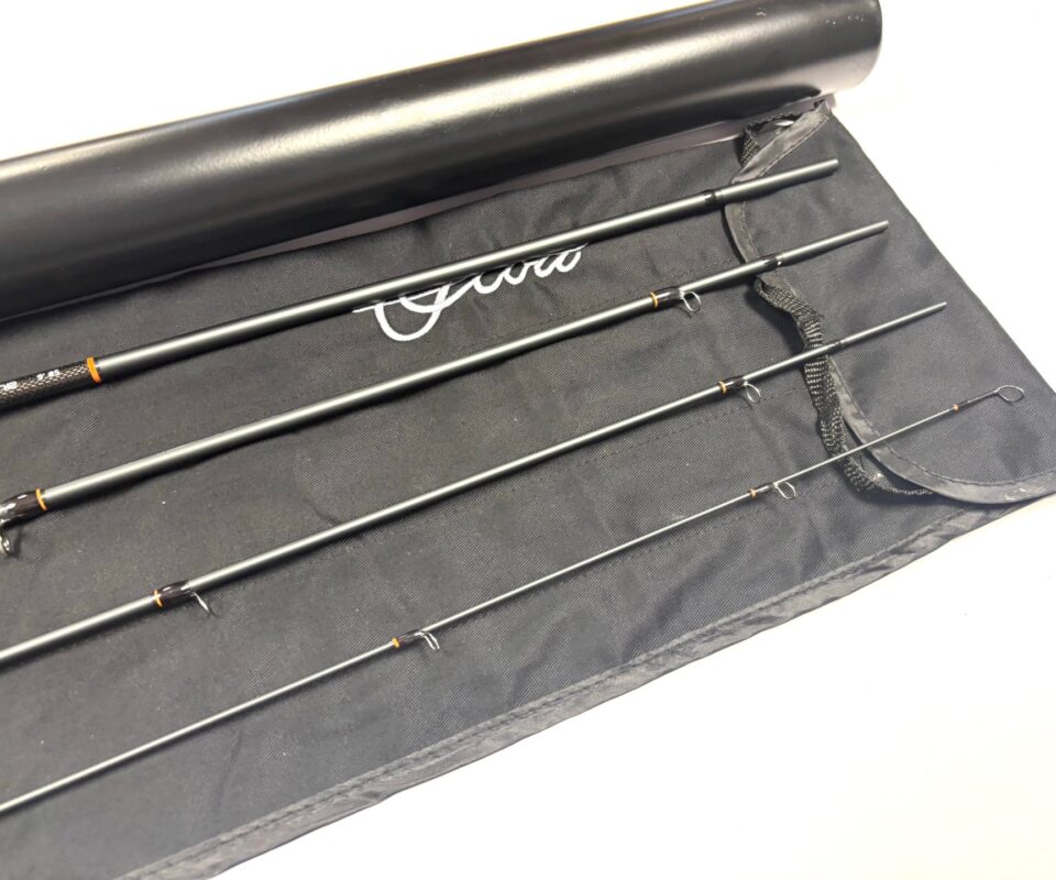   Scott Mackenzie FX2 Graphene 9′ Line #5 Trout Fly Rod with Bag & Case Fine Condition