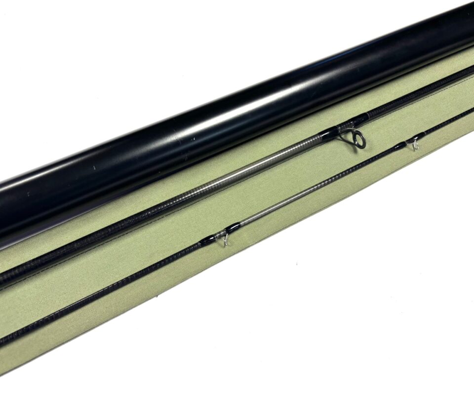   Orvis Silver Label HLS 9′6" 2 Piece Carbon Fly Rod #6 With Bag And Tube