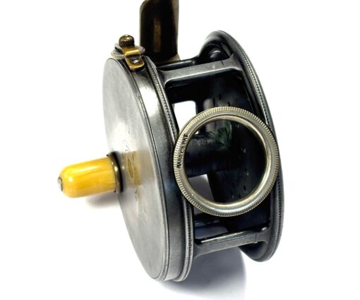   Hardy Perfect 1912 Salmon Fly Reel 3.5″ With LG Very Rare Size