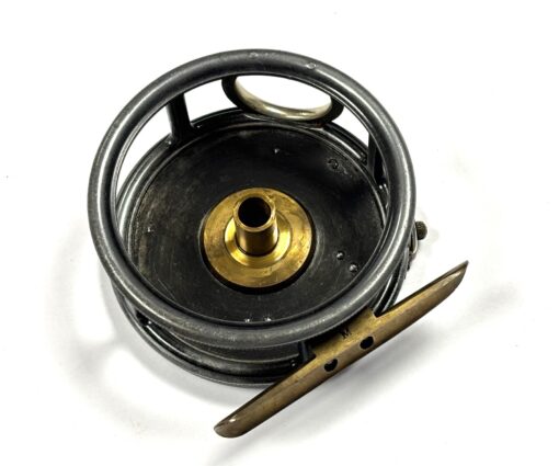  Hardy Perfect 1912 Salmon Fly Reel 3.5″ With LG Very Rare Size