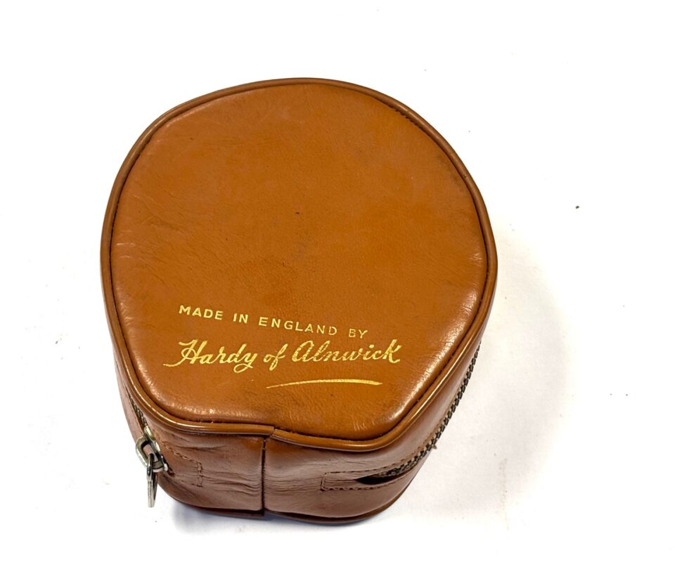   Hardy Leather Trout Fishing Fly Case for Perfects up to 3 5/8