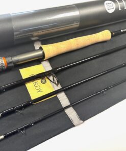   Hardy HBX Sintrix 440 9′ Four Piece Traveler Line #8 Salt Trout Fly Rod Mint Condition