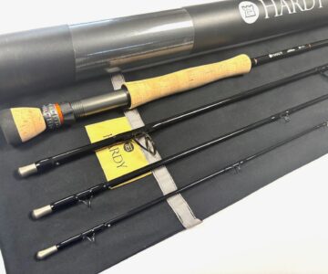   Hardy HBX Sintrix 440 9′ Four Piece Traveler Line #8 Salt Trout Fly Rod Mint Condition