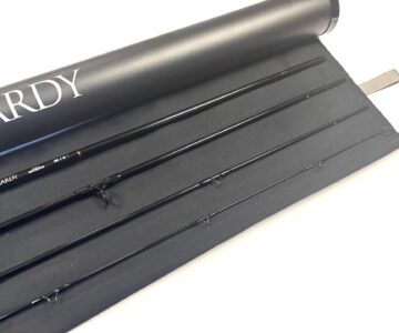   Hardy HBX Sintrix 440 9′ Four Piece Traveler Line #8 Salt Trout Fly Rod Mint Condition