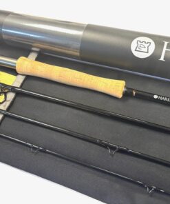   Hardy HBX Sintrix 440 9′ Four Piece Traveler Line #8 Salt Trout Fly Rod Mint Condition